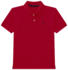 POLO EM PIQUE CONFORT VERMELHO