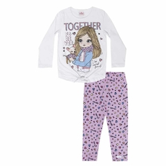 CONJUNTO BLUSA ML E LEGGING BONECA - comprar online