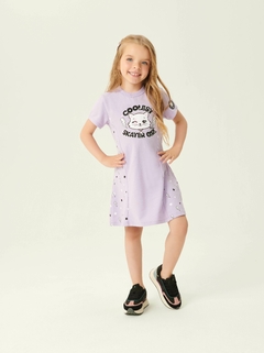 VESTIDO MOLETINHO SKATER GIRL