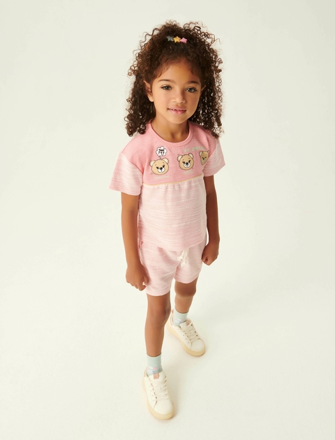 ROMPER INFANTIL PARA MENINA BEBÊ SMASH BRANCO E ROSA - Pityticos Moda  Infantil