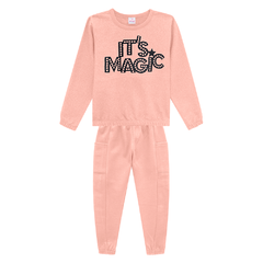 CONJUNTO MOLETOM GLITTER IT´S MAGIC na internet