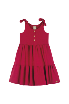 VESTIDO MIDI VERMELHO