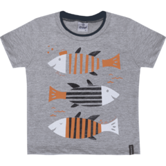 CAMISETA ESTAMPA GEL PEIXES - comprar online