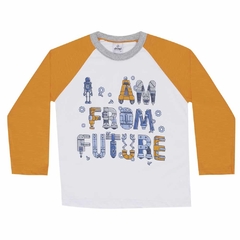 CAMISETA MANGA LONGA ROBOZINHO FUTURE - comprar online