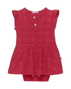 BODY VESTIDO E FAIXA EM MALHA LAISE VERMELHO - comprar online