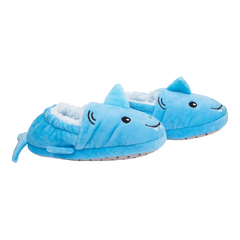 PANTUFA PLAY INFANTIL AZUL TUBARÃO PIMPOLHO - loja online