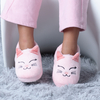 PANTUFA INFANTIL ROSA GATA PIMPOLHO