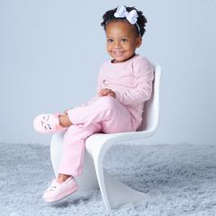 PANTUFA INFANTIL ROSA GATA PIMPOLHO - comprar online