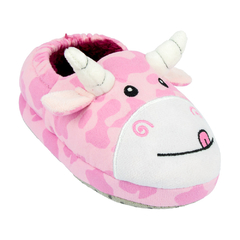 PANTUFA PLAY INFANTIL ROSA VACA PIMPOLHO - comprar online