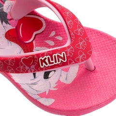 CHINELO INFANTIL ACQUA PRINT PINK KLIN - comprar online