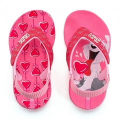 CHINELO INFANTIL ACQUA PRINT PINK KLIN na internet