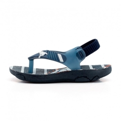 CHINELO INFANTIL ACQUA PRINT MARINHO KLIN - comprar online