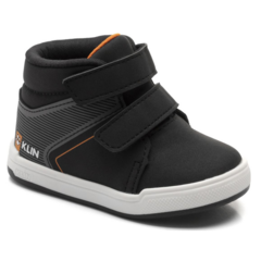 BOTA FLYER BABY PRETO / GRAFITE KLIN