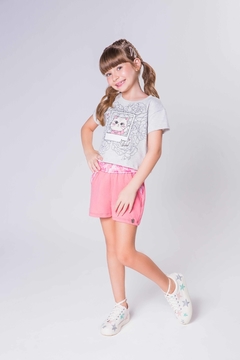 BLUSA GATINHO CUTE