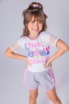 CONJUNTO BLUSA E SHORTS TEAM TELINHA