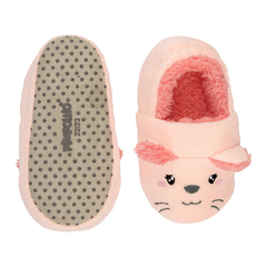 PANTUFA INFANTIL ROSA GATINHA PIMPOLHO - Pitoco Baby Kids loja especializada em moda infantil