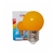 Lâmpada Bolinha Laranja 1W E27 127V - Loja de Iluminação Iluminare LED