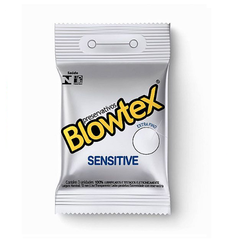 Preservativo Blowtex Sensitive Extra Fino - Pack com 3 unidades