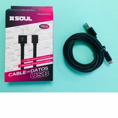 Cable Usb Type-c 2M soul - comprar online