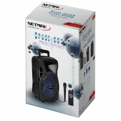 Parlante Portatil Bluetooth Karaoke Netmak 8 Space - comprar online