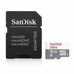 Micro Sd Sandisk 16 Gb Ultra Speed 80mb/s en internet