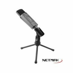 Microfono con soporte PC Netmak Nm-mc4 - comprar online