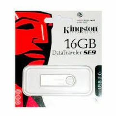Pendrive Kingston Datatraveler Se9 16gb 2.0 Plateado