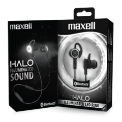 Auriculares Maxell Bt Halo Illuminated Bluetooth
