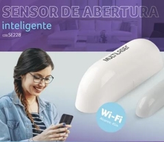 Sensor de Abertura Porta e Janela Inteligente Wi-Fi - Multilaser Liv - SE228 - comprar online