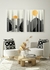 Conjunto Decorativo 2 Quadros Rising Sun