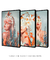 Imagem do Conjunto Decorativo 3 Quadros Woman with Flowers