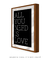 Quadro Decorativo All You Need is Love - Vilela Galeria de Quadros