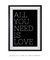 Quadro Decorativo All You Need is Love