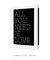 Quadro Decorativo All You Need is Love na internet