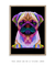 Imagem do Quadro Decorativo Pug Pop Art