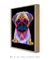 Quadro Decorativo Pug Pop Art