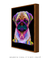 Quadro Decorativo Pug Pop Art