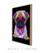 Quadro Decorativo Pug Pop Art