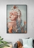 Quadro Decorativo Woman With Flowers 1