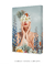 Quadro Decorativo Woman With Flowers 2