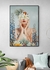 Quadro Decorativo Woman With Flowers 2