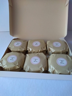 Alfajores chocolate blanco y dulce de leche - comprar online