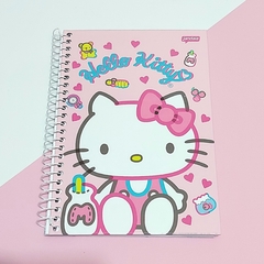 Caderno Hello Kitty 14 X 20 Capa Dura 80 Folhas - comprar online