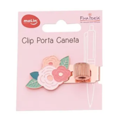 clip porta caneta borboleta - molin + fina ideia