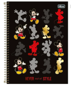 CADERNO UNIVERSITÁRIO MICKEY 1 MATÉRIA - TILIBRA - comprar online