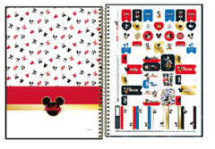 CADERNO UNIVERSITÁRIO MICKEY 1 MATÉRIA - TILIBRA