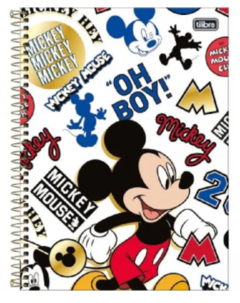 Caderno Universitário Mickey Mouse Tilibra - 1 Matéria