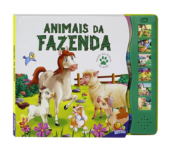 Livro Infantil Sonoro "Animais da Fazenda"