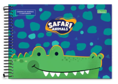 Caderno de Desenho capa dura Safari (3 modelos) - cadersil na internet