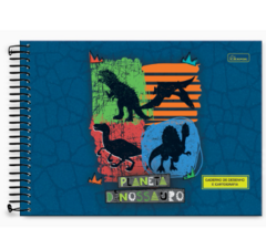 Caderno De Desenho Dinossauros na internet